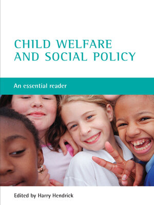 cover image of Child welfare and social policy
